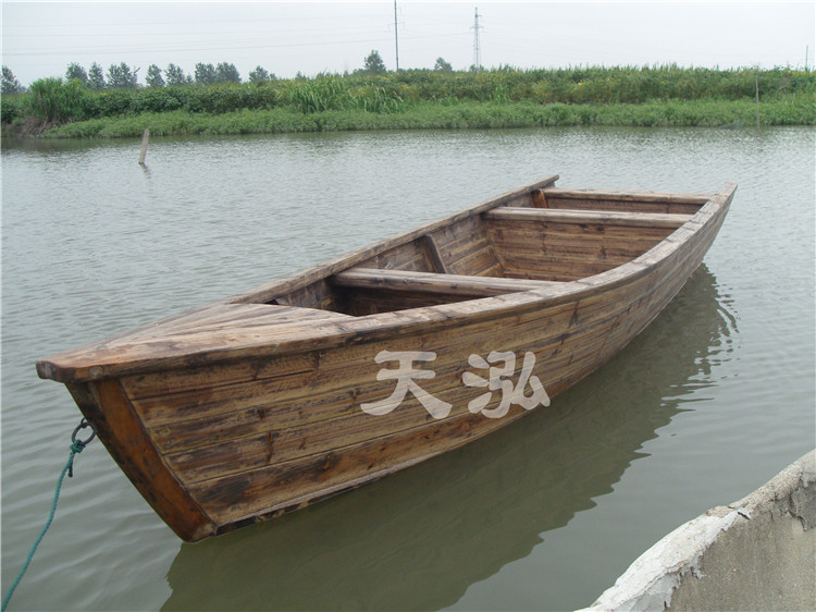 一头尖木船th019
