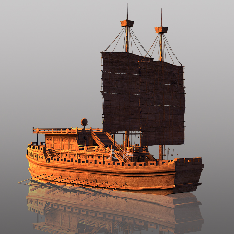 古代战船 驶出大国风采 历经传承 更显中华之魂 073